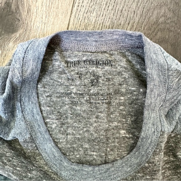 All City Baseball True Religion Men’s T-Shirt Size Large - Picture 6 of 9